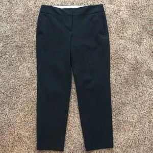 Loft Julie Fit black ankle pant size 8